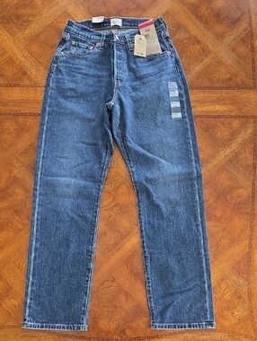 Levi's Women's 501 Curve Straight Leg Stretch Jeans - Mild Salsa - 28 X 30 - NEW